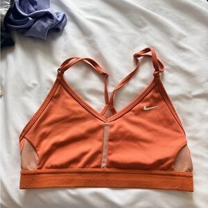Nike Orange Sports Bra